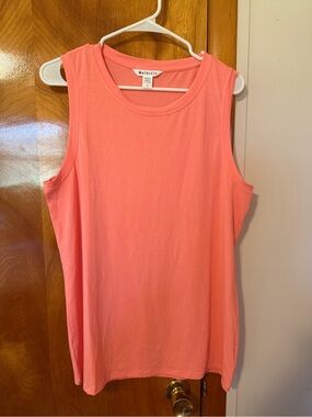 Athleta Coral Sleeveless Muscle Tank